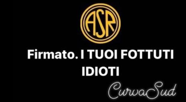 Insulti dalla Curva Sud a Pallotta: «Hai cacciato Totti, De Rossi e collaborato con la Digos»