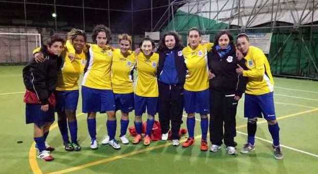 La formazione femminile del Real Rieti giunta settima in campionato