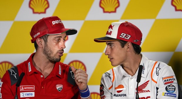 Moto Gp, Dovizioso: «La superiorità di Marquez preoccupa»