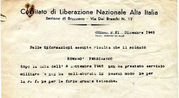 7 maggio 1945 A Roma la prima riunione fra Clnai e Ccln