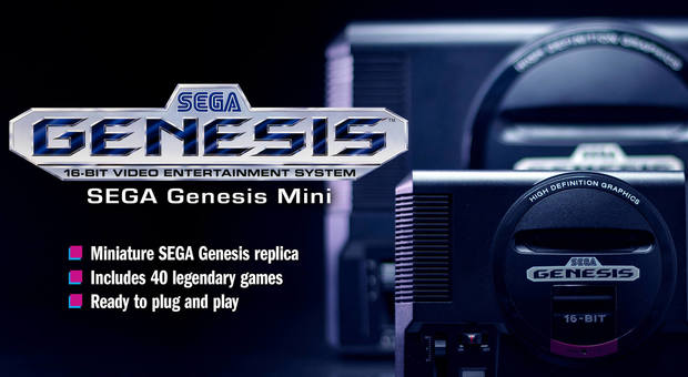 Sega Genesis, ecco la data di lancio ufficiale della nuova versione del Mega Drive Mini