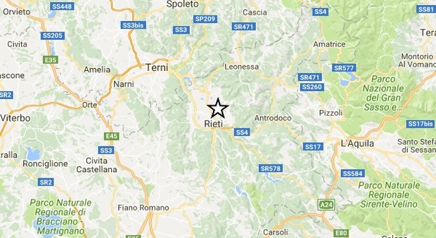Scossa di terremoto di 2.7: l'epicentro a Rieti, nessun danno ma molto spavento. Evacuate la media Sisti e Minervini
