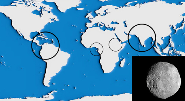 Asteroide Bennu dove può colpire? La mappa dei Paesi a rischio. Nasa raddoppia il rischio di impatto