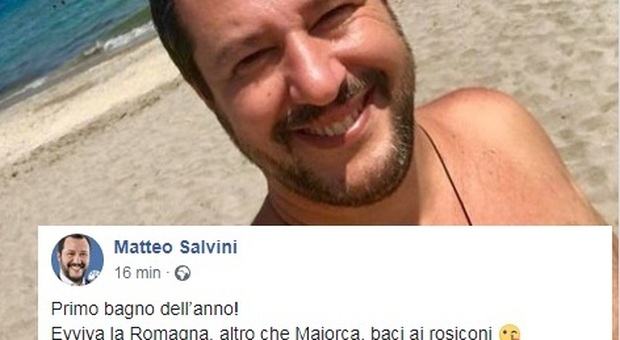 Matteo Salvini: «Non benvenuto a Maiorca? Chi se ne frega, le mie vacanze le faccio in Italia!»