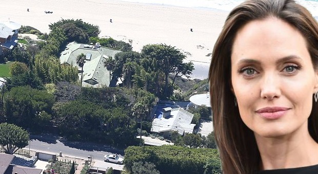 Angelina Jolie e la sua nuova villa di Malibù