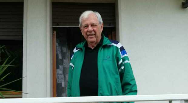 Giancarlo Cosma, 86 anni, ad Albignasego