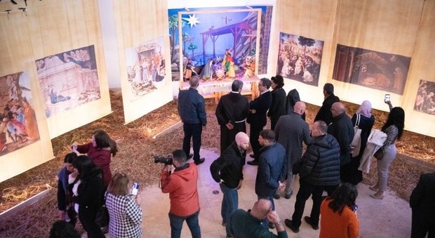 Aperta a Betlemme la mostra “Italian Visions of Nativity Scene”, primo evento internazionale di Greccio 2023