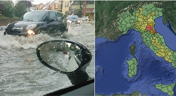 Meteo, ciclone mediterraneo sull'Italia: forti piogge e raffiche di vento fino a 120 km/h: ecco dove