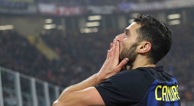Inter, Candreva: «Meritavamo la vittoria, ma va bene così»