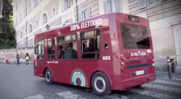 Roma, da lunedì 13 maggio tornano i minibus elettrici in centro