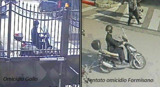 Due agguati di camorra a San Giorgio a Cremano, diffuse le immagini del killer: «Stessa persona»