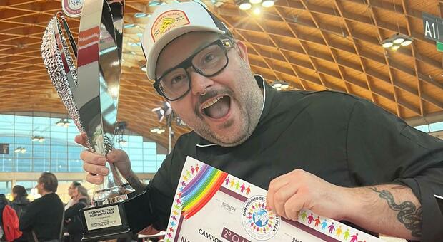 Dennis Colosimo si è classificato secondo al campionato del mondo "Pizza senza frontiere"
