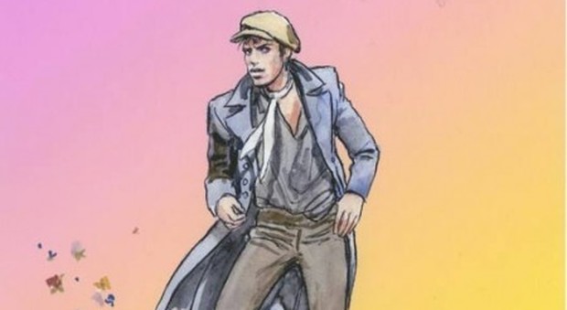 Adriano Celentano nel cartoon "Adrian"