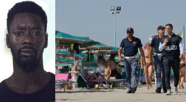 Stuprata a 15 anni in spiaggia, il violentatore filmato dalle telecamere: «E' uno spacciatore africano»