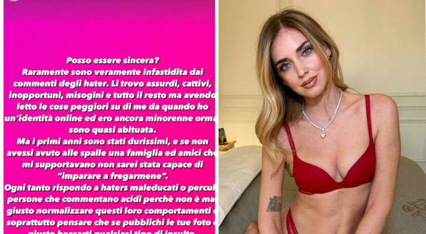 Chiara Ferragni contro gli haters: «Niente successo se avessi ascoltato chi mi insultava»
