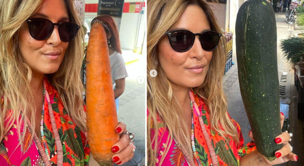 Selvaggia Lucarelli e il post ironico su carote e zucchine: «Mi arrendo già ai commenti»