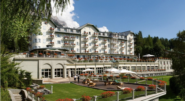 l'Hotel Cristallo di Cortina