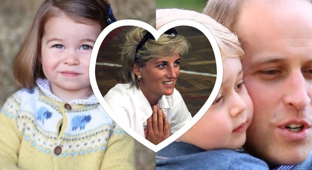 Il principe William rivela: "Parlo sempre a George e Charlotte di nonna Diana..."