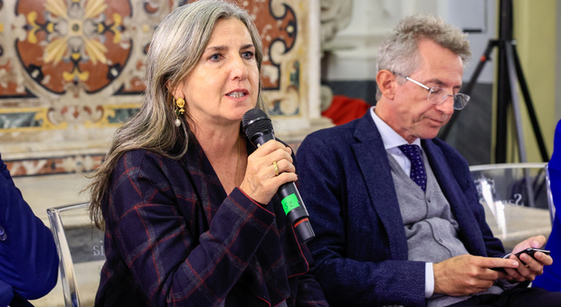 Laura Lieto col sindaco Gaetano Manfredi