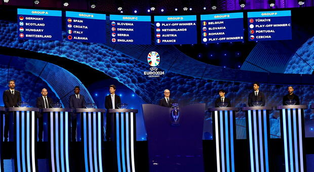 Europei 2024, Italia con Spagna, Croazia e Albania: sorteggio complicato per gli azzurri di Spalletti. TUTTI I GIRONI