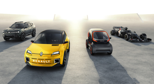 Le nuove Renault svelate durante la presentazione del piano quinquennale
