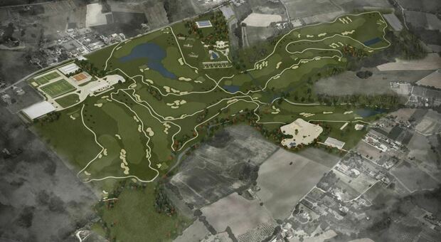 Il progetto del campo da golf a Benevento