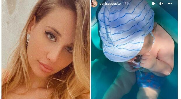 Tenero scatto su Instagram del piccolo Francesco, il bambino nato dalla relazione tra Denise Esposito e Gigi D’Alessio
