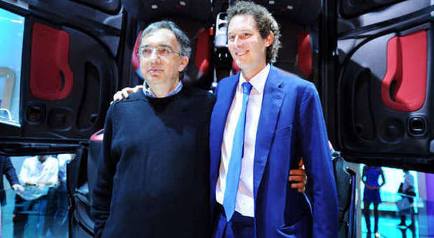 Sergio Marchionne e John Elkann, amministratore delegato e presidente