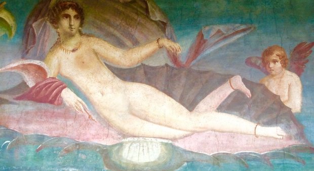 La Venere in conchiglia a Pompei, nella casa di Giulia Felice