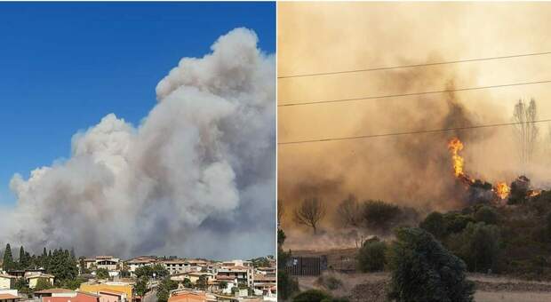 Incendi in Sardegna, turisti in fuga dalle spiagge. Piromani e vento a 80 all’ora: brucia la costa nordorientale, evacuati hotel e locali