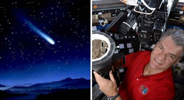 L'astronauta Nespoli “intercetta” spettacolare asteroide in fiamme che sfreccia a 144mila chilometri l'ora Video