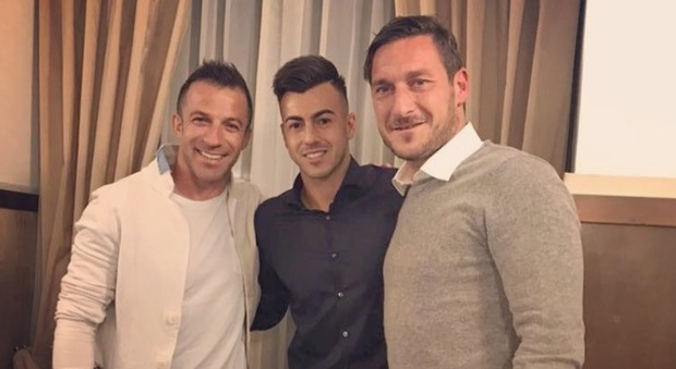 La notte magica di El Shaarawy: gol da sogno e cena con Totti
