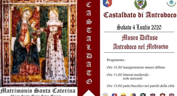Rieti, Castaldato 2020: Antrodoco si veste di Medioevo per tutta l’estate