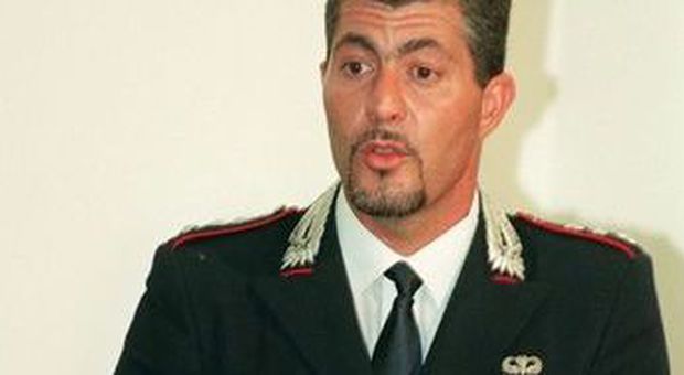 Il tenente colonnello Cristiano Congiu in una foto del 1998
