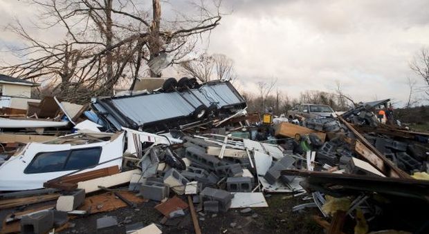 Tornado in Virginia, 4 morti: tra le vittime un bimbo di 2 anni