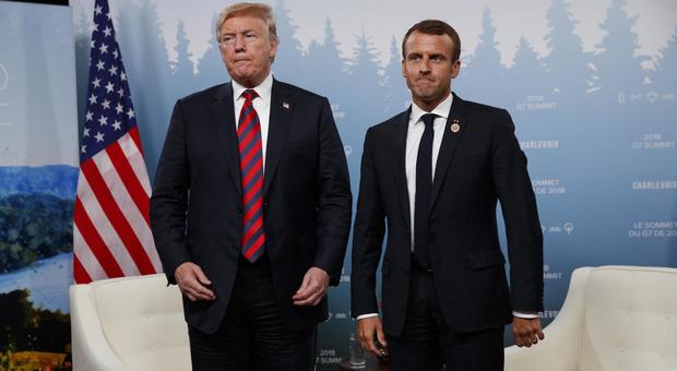 Trump contro Macron al G7: «Tutti i terroristi sono a Parigi»