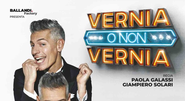 Torna Giovanni Vernia con un nuovo show comico