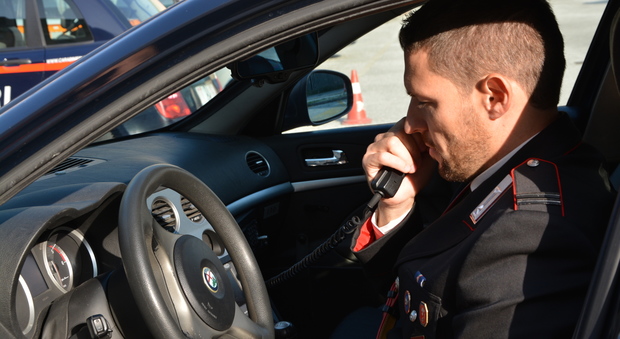 I carabinieri del Radiomobile di Udine