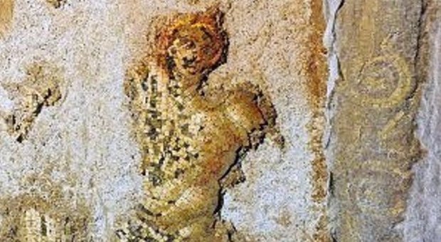 17 gennaio 2005 Ritrovato un prezioso mosaico del 100 d.C. sul Colle Oppio