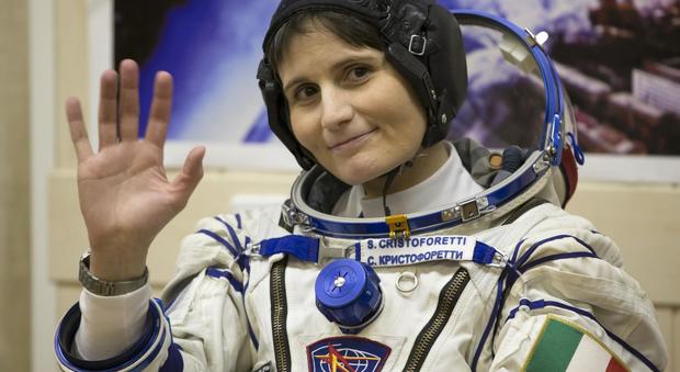 L'astronauta dell'Esa Samantha Cristoforetti