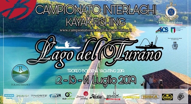 Rieti, nel weekend al lago del Turano il 1° Campionato Interlaghi dedicato alla pesca a spinning