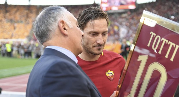 Roma, Pallotta: "Totti? Sarebbe un ottimo ambasciatore del brand"