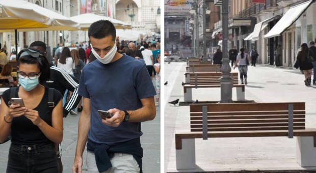 Covid, boom di contagi a Foggia. Il sindaco: «Da domani obbligo di mascherine, centri commerciali chiusi nei festivi»