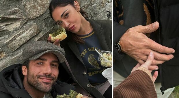 Belen Rodriguez, fuga d'amore con Elio: selfie insieme e location romantica. Ma i fan s'infuriano: «Sei senza dignità»