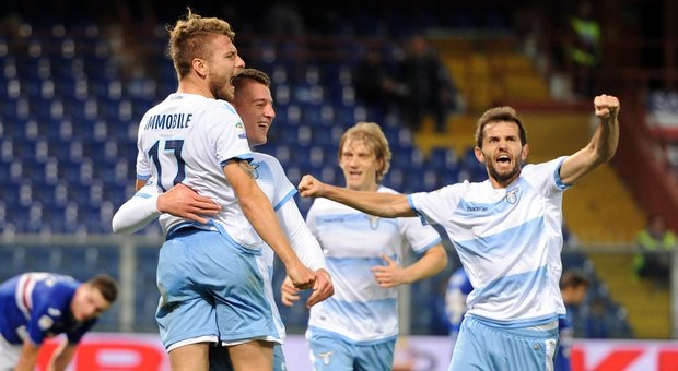 Samp-Lazio 1-2: Felipe ispira, Milinkovic e Parolo segnano e Inzaghi ritrova il sorriso