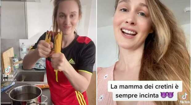 Tifosa belga risponde agli insulti: «La mamma dei cretini è sempre incinta»
