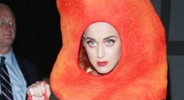 Katy Perry al party di Halloween (Olycom)