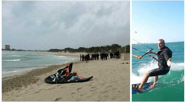 Salento, malore mentre pratica kite surf: 45enne trovato senza vita in mare