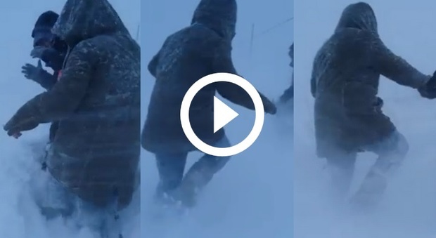 Trecento cani isolati al freddo, l'epica marcia dei volontari nella neve per salvarli