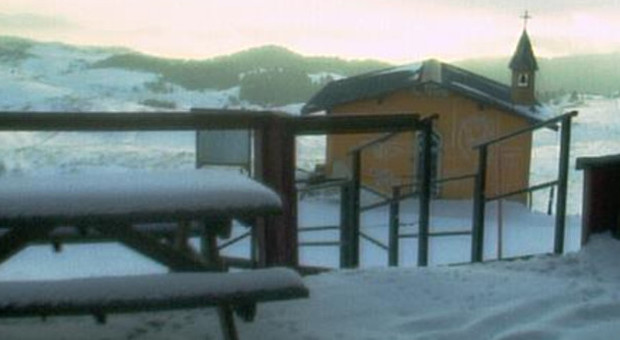 Bosco Chiesanuova imbiancata e arriva il primo bollettino della neve